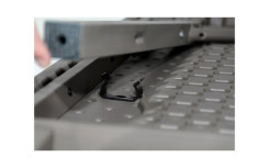 LOT DE 3 TABLES RECTANGULAIRES POLYETHYLENE GRIS 1830 X 760 MM