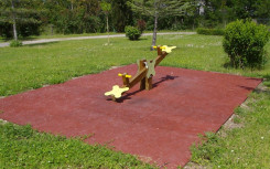 BALANÇOIRE HORIZONTALE 2 m TRÈFLE