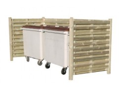 CACHE CONTENEUR DOUBLE BOIS
PANNEAU EN BOIS PIN POUR RESTAURANT CAMPING ET COMMERÇANT EN BOIS