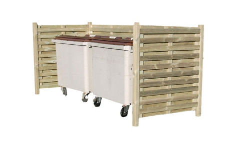 CACHE CONTENEUR DOUBLE BOIS
PANNEAU EN BOIS PIN POUR RESTAURANT CAMPING ET COMMERÇANT EN BOIS