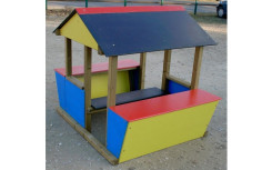 JEU MAISONNETTE AUBERGE
JEUX EN HDPE ET BOIS POUR ESPACE EXTERIEUR