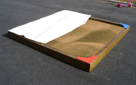 BAC A SABLE EN BOIS ET HDPE