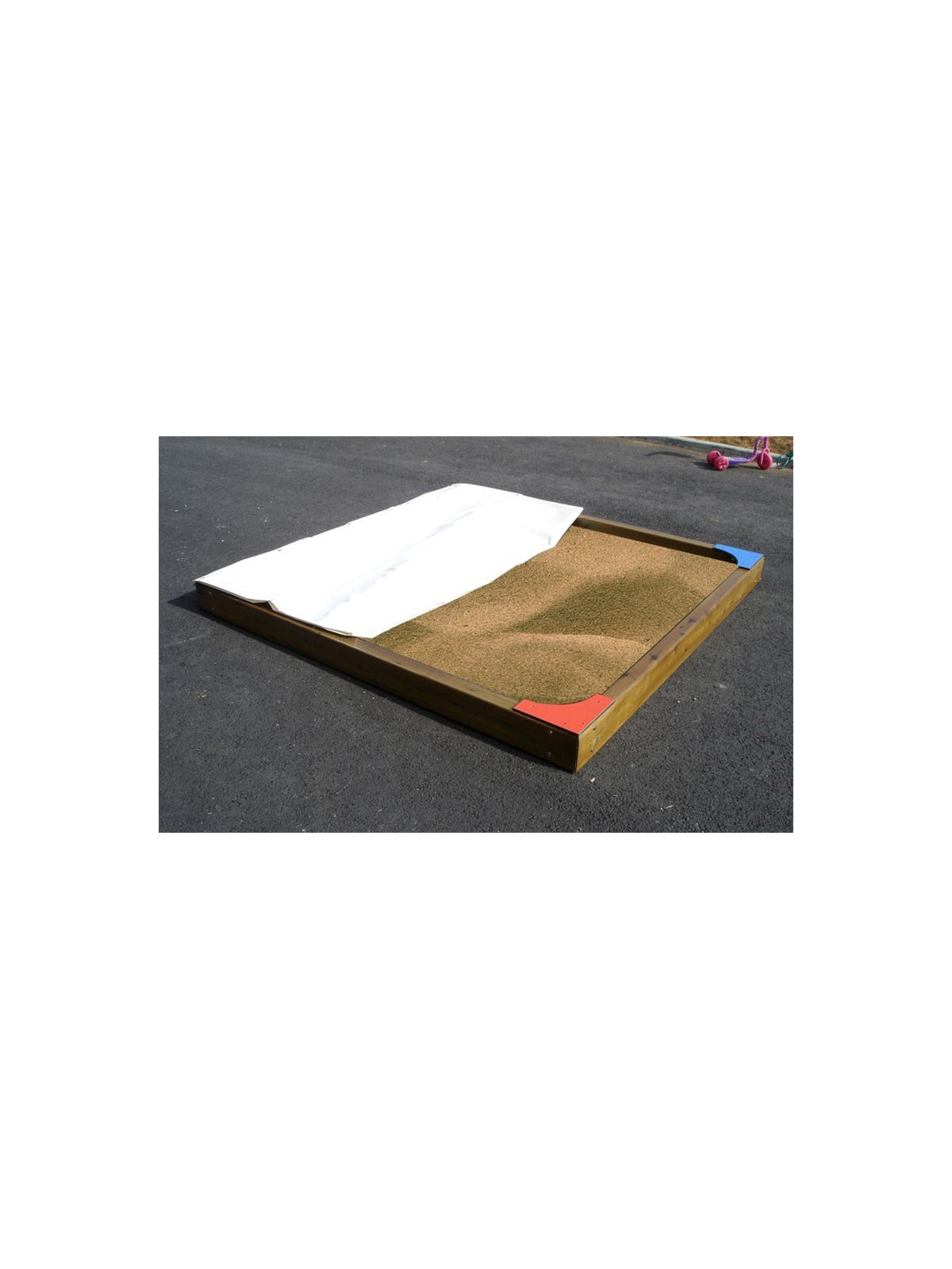 BAC A SABLE EN BOIS ET HDPE