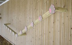 POUTRE D’ÉQUILIBRE PATTES D'OURS
JEUX EN BOIS ET PEHD