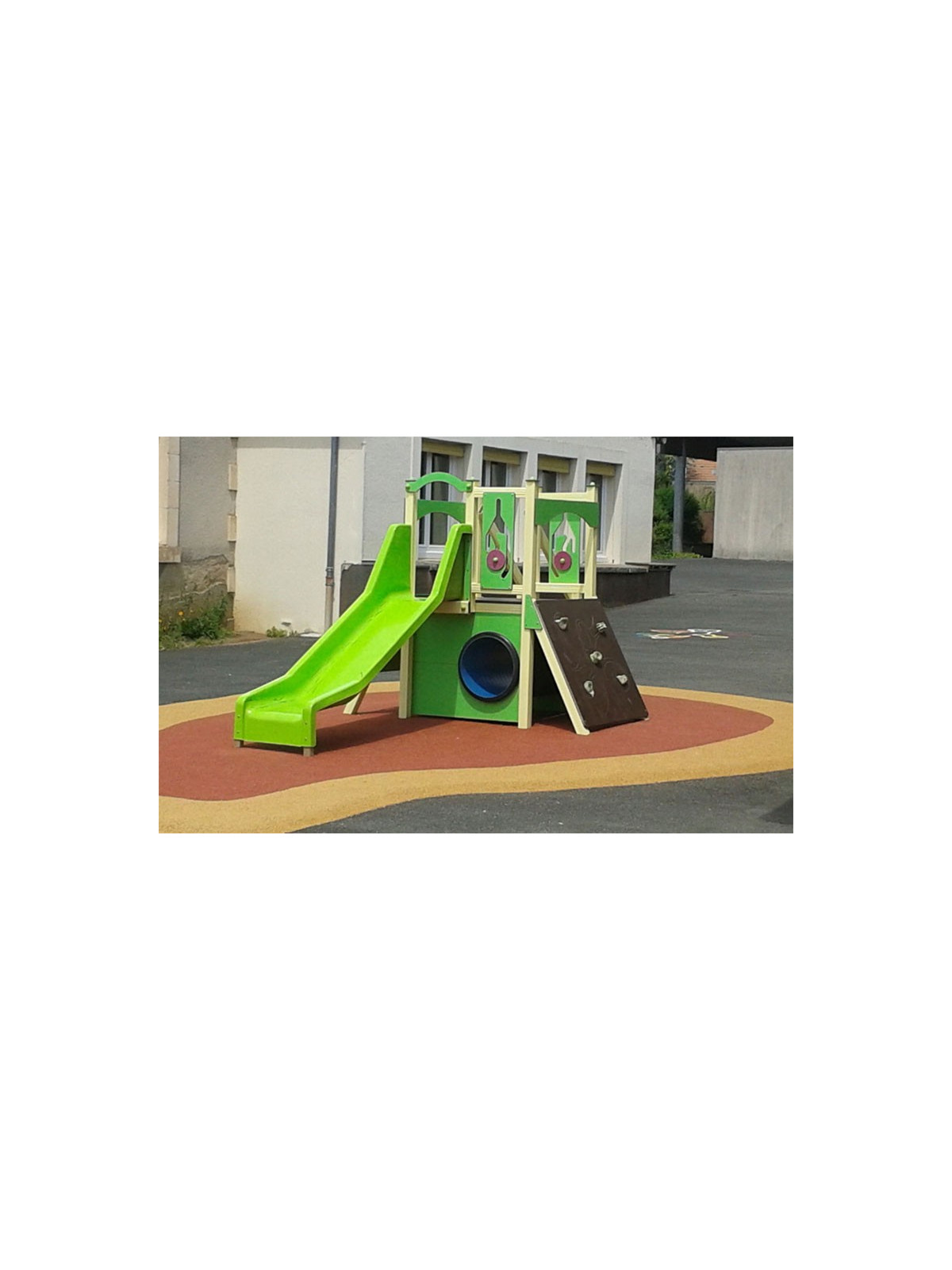 STRUCTURE DE JEU CHOUPINETTE VERSION ALU
JEU D'AIRE DE JEUX POUR ENFANT ÉCOLE ESPACE PUBLIC