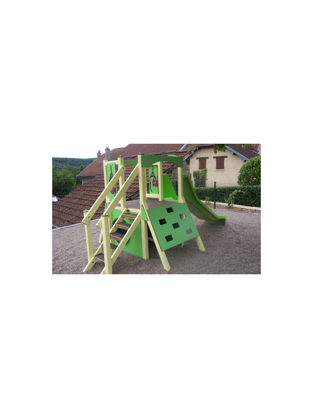 STRUCTURE DE JEU CHOUPINETTE VERSION ALU
JEU D'AIRE DE JEUX POUR ENFANT ÉCOLE ESPACE PUBLIC