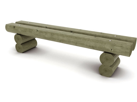 BANQUETTE URBAINE EN RONDINS DE BOIS POUR ESPACE URBAIN
BANC SANS DOSSIER EN POUR ESPACE BOISÉ PUBLIC