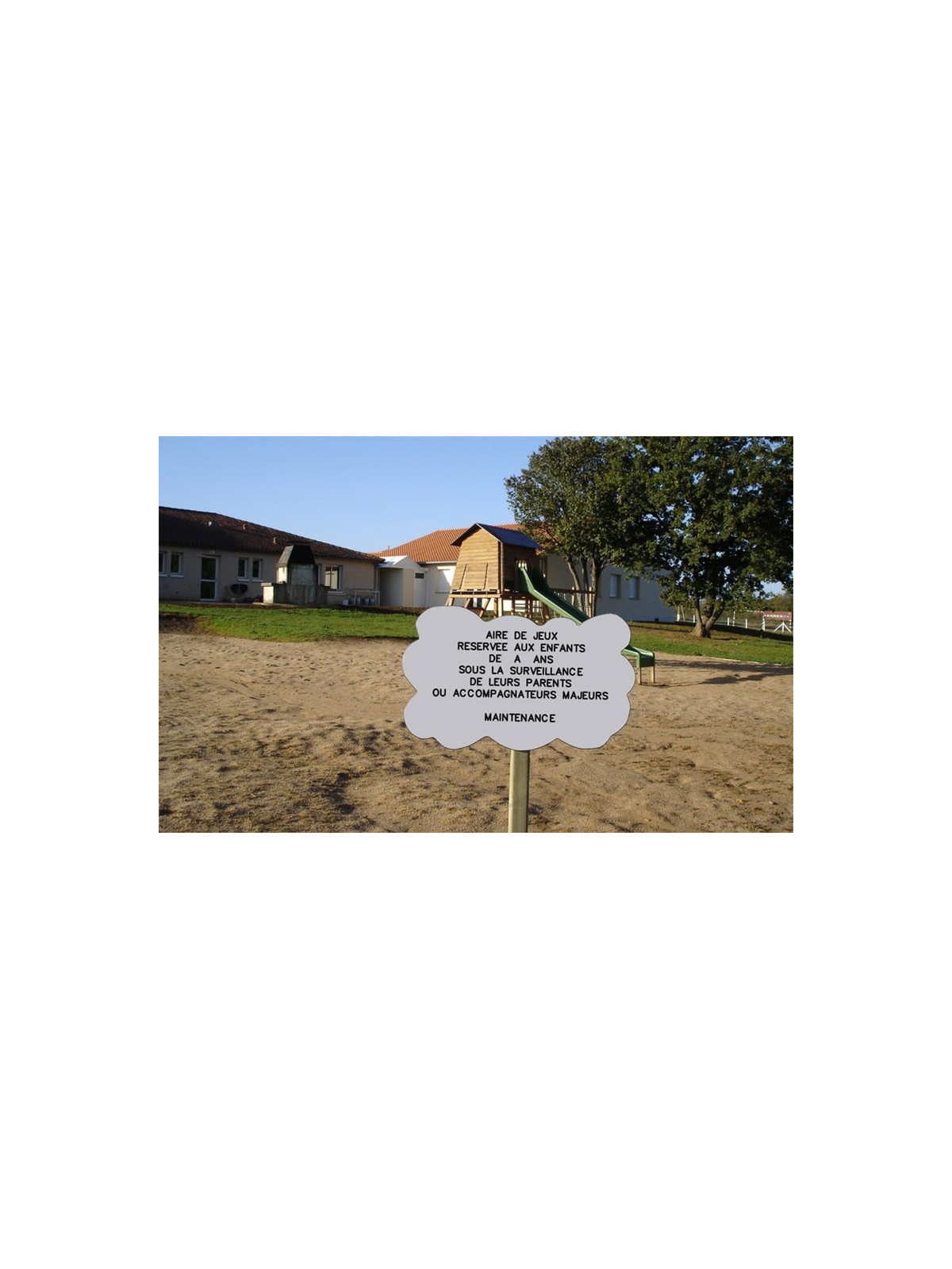 PANNEAU INFORMATION MULTI-TRANCHE D'AGE NUAGE