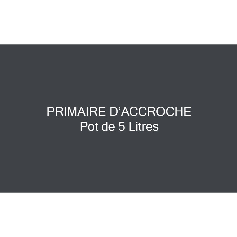 PRIMAIRE D'ACCROCHE