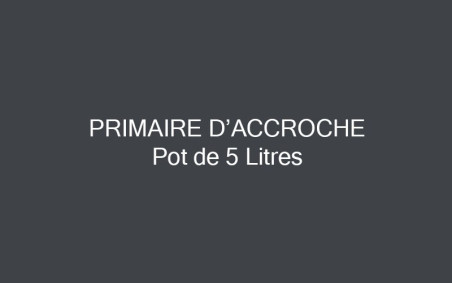 PRIMAIRE D'ACCROCHE