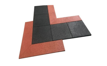 BORDURE CHANFREINÉE POUR DALLE AMORTISSANT
SURFACE DE SÉCURITÉ AIRE DE JEUX