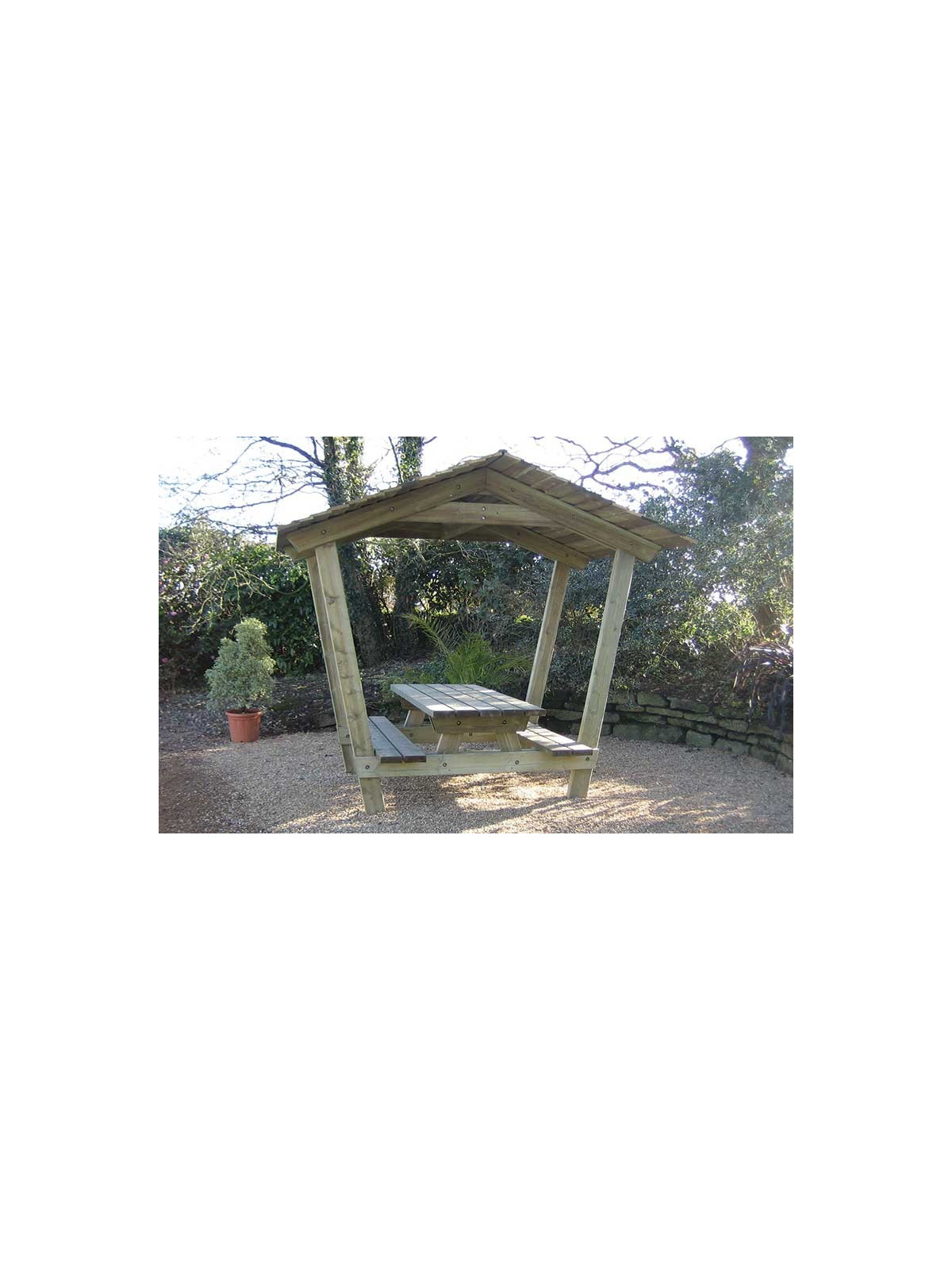 TABLE PIQUE NIQUE AVEC OMBRIÈRE PHENIX
TABLE EXTÉRIEUR AVEC OMBRIÈRE POUR ESPACE URBAIN COLLECTIVITÉ