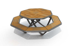 TABLE PIQUE NIQUE OCTOGONALE FABIO
TABLE PIQUE NIQUE EXTÉRIEUR ACIER ET COMPACT STRATIFIE
TABLE DESIGN ET MODERNE
