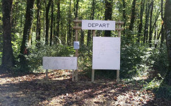 PARCOURS DE SANTÉ PANNEAU DE DÉPART ET D'INFORMATION