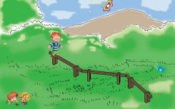 POUTRE EQUILIBRE POUR ENFANTS