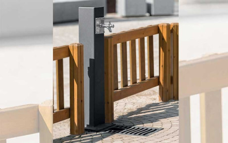 Fontaine à eau extérieure CUA pour collectivités et espaces publics
