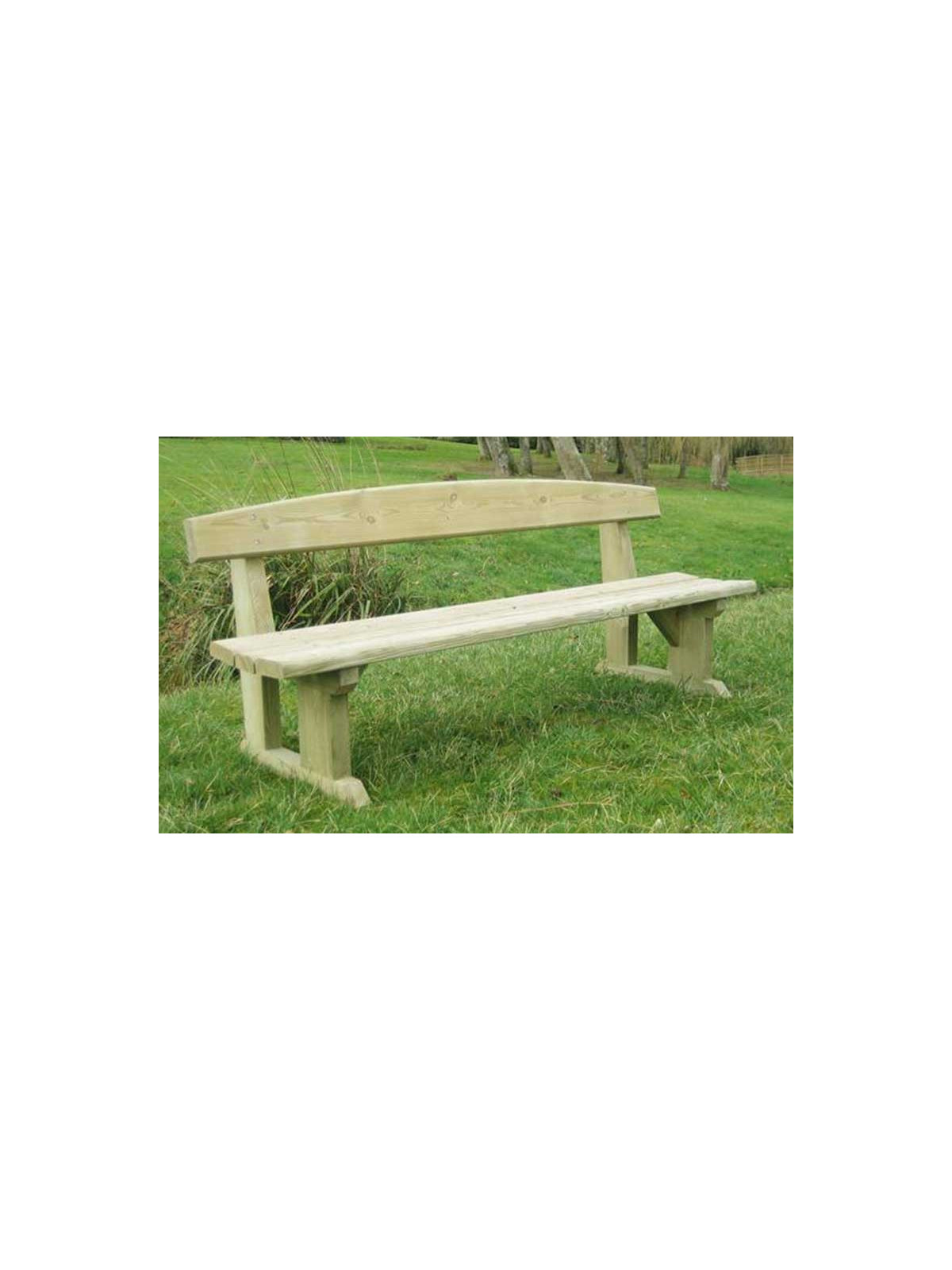 BANC EN BOIS GALBE PIN TRAITE AUTOCLAVE
MOBILIER URBAIN ÉCOLOGIQUE EN BOIS