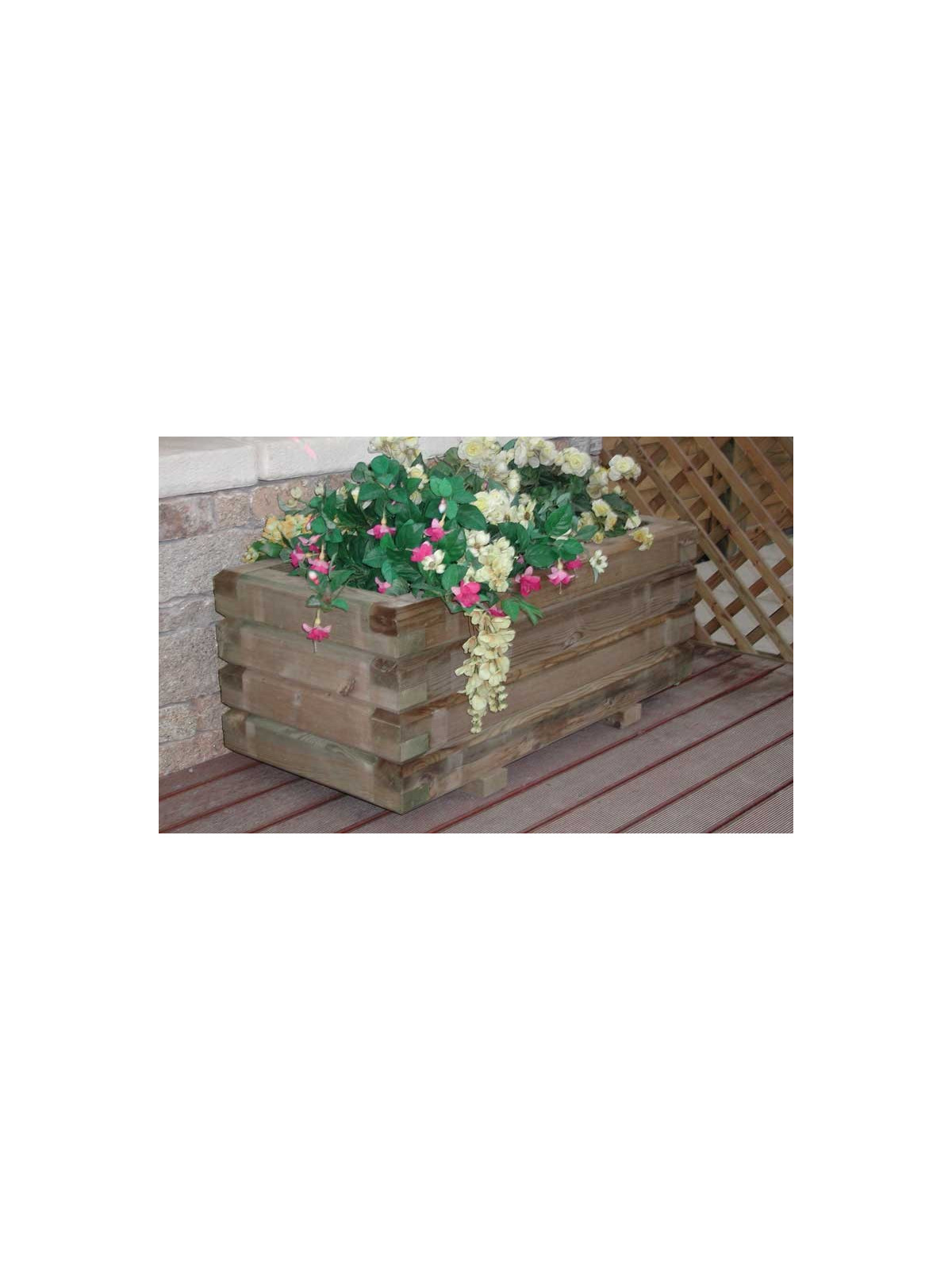 JARDINIERE BRETAGNE RECTANGULAIRE 500 x 800 x h. 420 mm
BAC A FLEUR EN BOIS EXTERIEUR POUR MAIRIE ET COLLECTIVITE