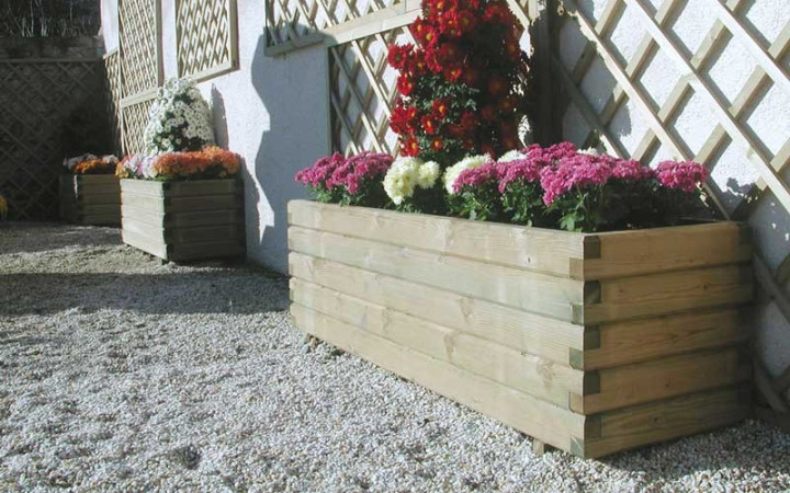 JARDINIERE BRETAGNE RECTANGULAIRE 500 X 1000 X h. 420 mm
BAC A FLEUR EN BOIS EXTERIEUR POUR MAIRIE ET COLLECTIVITE