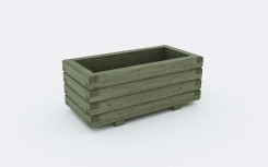 JARDINIERE BRETAGNE RECTANGULAIRE 500 X 1000 X h. 420 mm
BAC A FLEUR EN BOIS EXTERIEUR POUR MAIRIE ET COLLECTIVITE