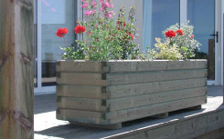 JARDINIERE BRETAGNE RECTANGULAIRE 500 X 1800 X H.520 mm
BAC A FLEUR EN BOIS EXTERIEUR POUR MAIRIE ET COLLECTIVITE