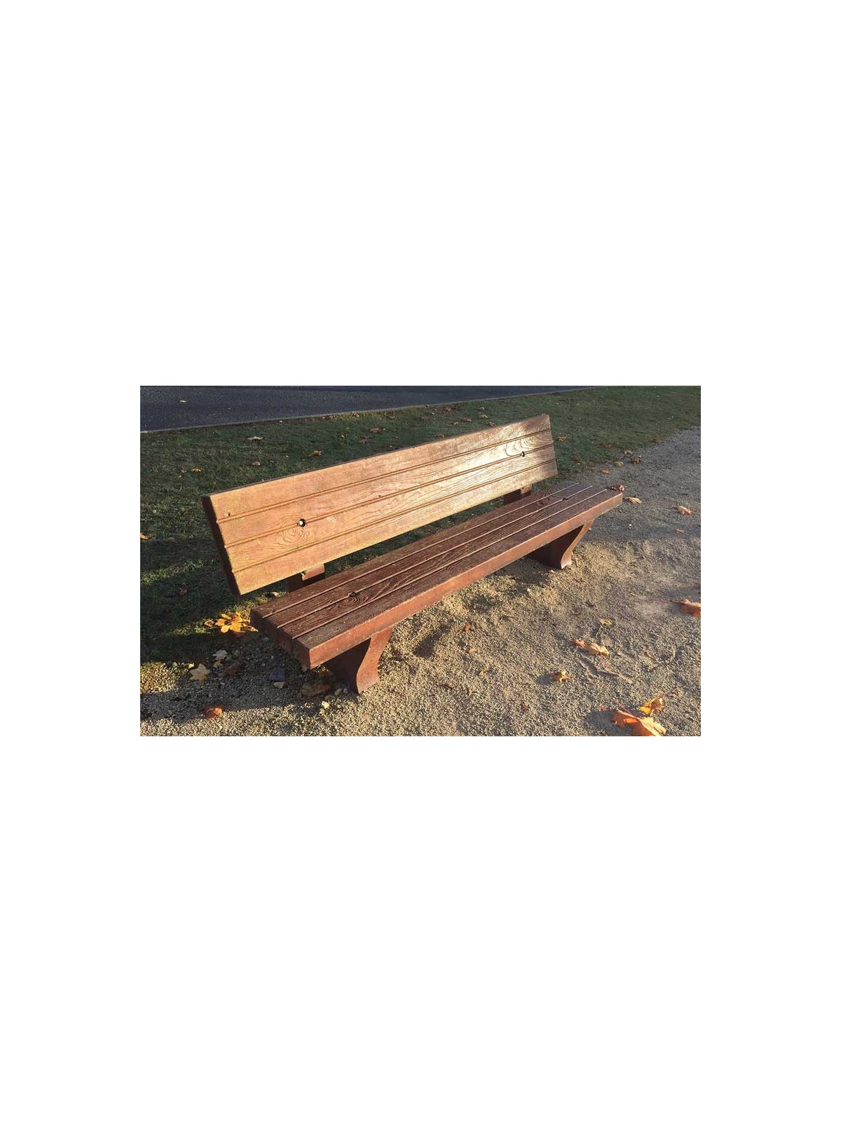 BANC BÉTON ASPECT BOIS
MOBILIER URBAIN BÉTON FRANCE DESIGN NATUREL