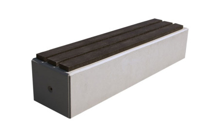 BANQUETTE MODÈLE E - gamme alliance lames marron