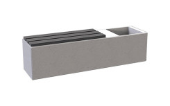 BANQUETTE MODÈLE H - gamme alliance