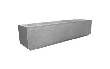 BANC CHATEL BÉTON LISSE BANC DESIGN