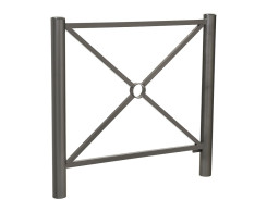 BARRIERE LUNAC INOX 1072 MM GRIS PROCITY