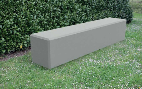 BANQUETTE CITY BÉTON
MOBILIER URBAIN BÉTON ESPACE EXTÉRIEUR