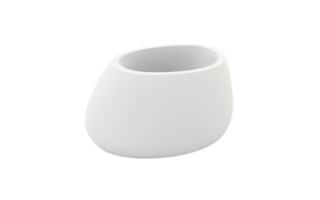 POT STONE 800 x 650 x 400 mm BLANC
