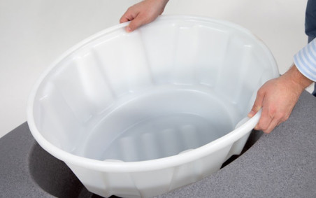 BAC DÉCORATIF TRANSLUCIDE 53 L