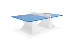 TABLE PING PONG COINS CARRES JADE BLEU OUTREMER
TENNIS DE TABLE EN PLEIN AIR POUR CAMPING, COURS ECOLE ET AIRE DE JEU