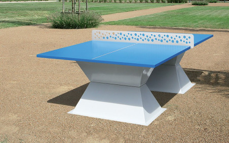 TABLE PING PONG COINS CARRES JADE BLEU OUTREMER
TENNIS DE TABLE EN PLEIN AIR POUR CAMPING, COURS ECOLE ET AIRE DE JEU