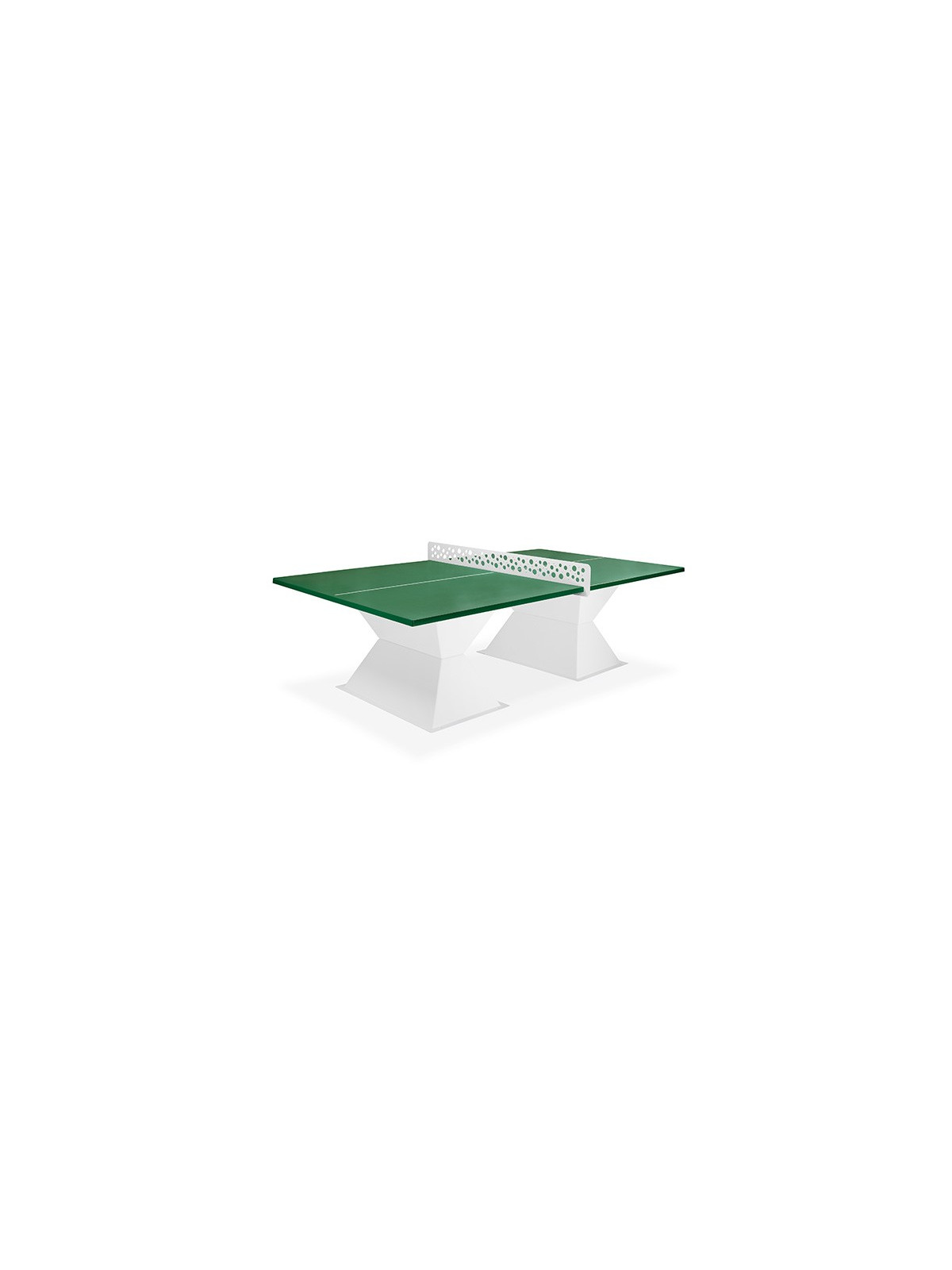 TABLE PING PONG COINS CARRES EP. 35 JADE VERT SAPIN