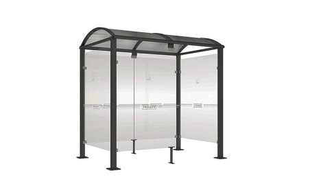 ABRI FUMEUR CLASSIQUE 2500 mm