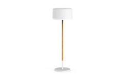 LAMPE SOLAIRE PAOLA - IMITATION BOIS
