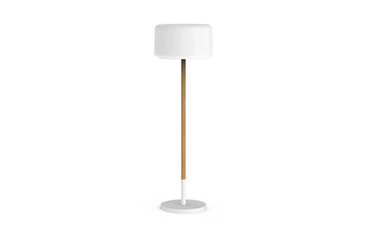 LAMPE SOLAIRE PAOLA - IMITATION BOIS