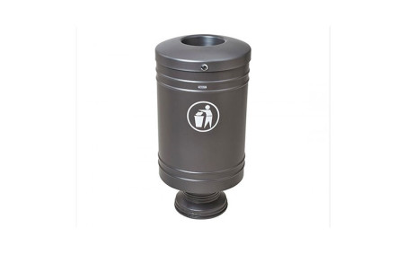 CORBEILLE TOULOUSE - PIED FONTE GRIS PROCITY