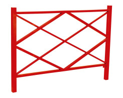 BARRIERE ALANDO 1500 MM ROUGE