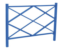 BARRIERE ALANDO 1500 MM BLEU