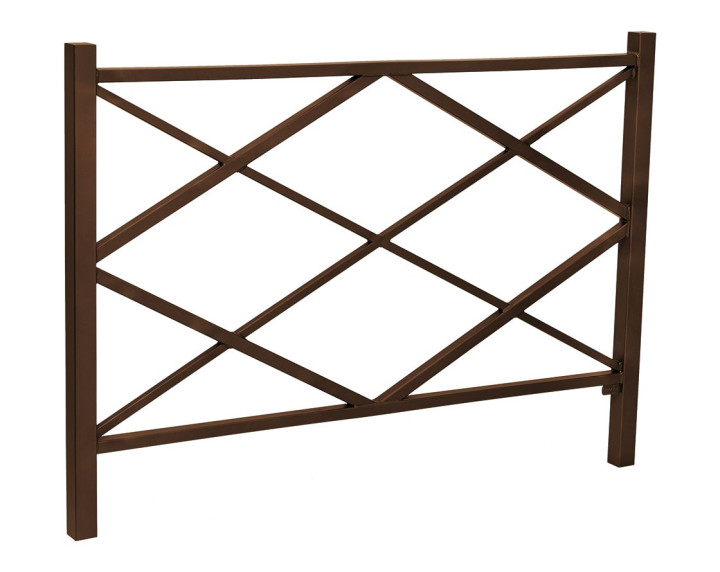 BARRIERE ALANDO 1500 MM MARRON