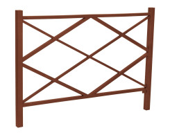 BARRIERE ALANDO 1500 MM CORTEN