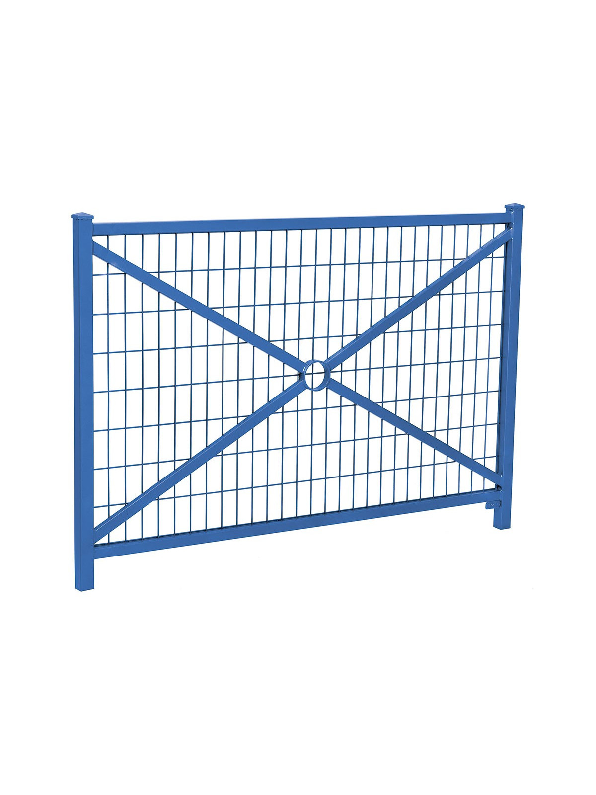 BARRIERE OSANI AVEC GRILLAGE BLEU