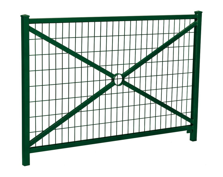 BARRIERE OSANI AVEC GRILLAGE VERT