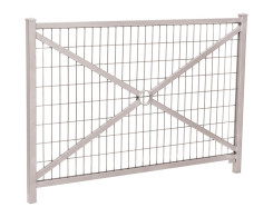 BARRIERE OSANI AVEC GRILLAGE GRIS CLAIR