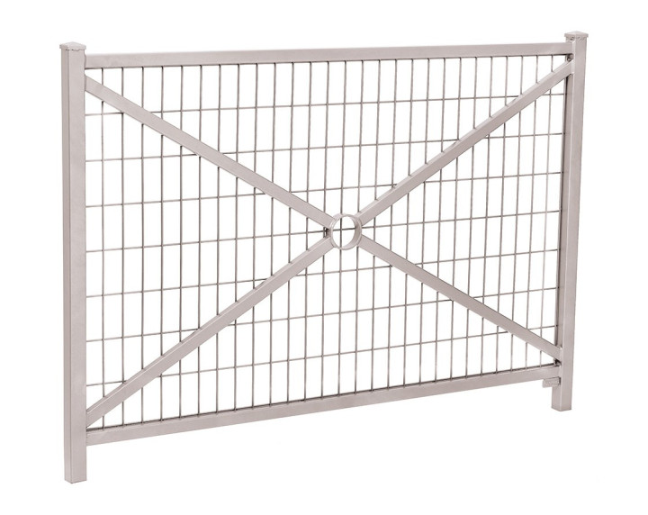 BARRIERE OSANI AVEC GRILLAGE GRIS CLAIR