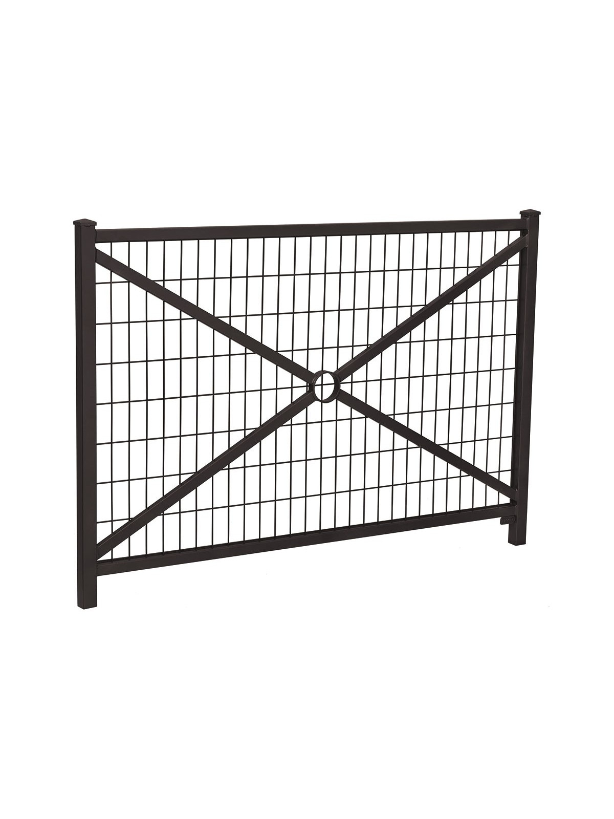 BARRIERE OSANI AVEC GRILLAGE NOIR