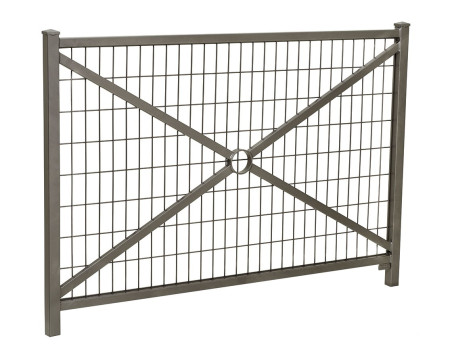 BARRIERE OSANI AVEC GRILLAGE GRIS PROCITY